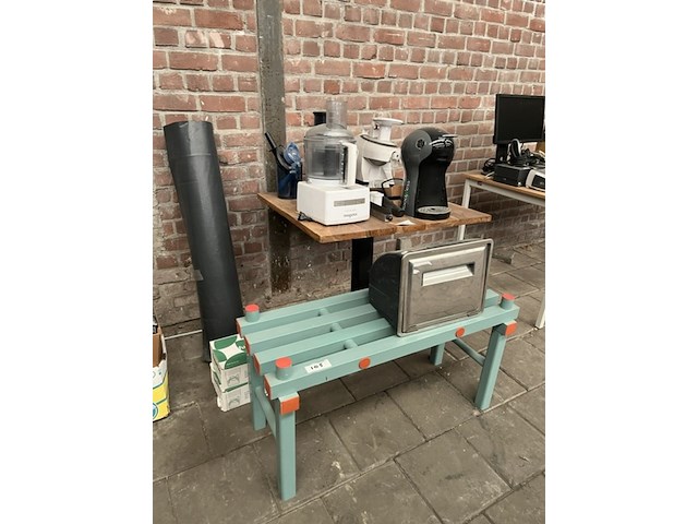 Partij horeca artikelen w.o. koffiezetapparaat, w.o. foodness, magimix - afbeelding 1 van  6
