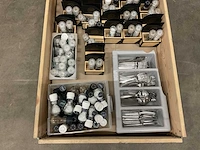 Partij horeca benodigdheden