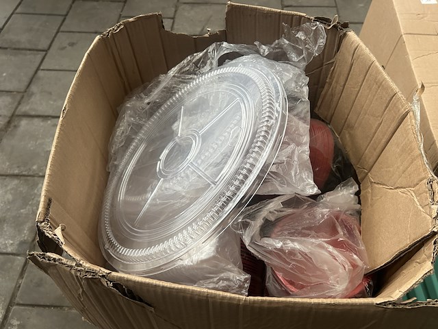 Partij horeca verpakkingsmateriaal, disposables - afbeelding 6 van  9