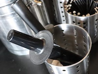 Partij horecabenodigdheden o.a. cocktail roerstaafjes, asbakken & rvs ijsblokjesemmer - afbeelding 5 van  6