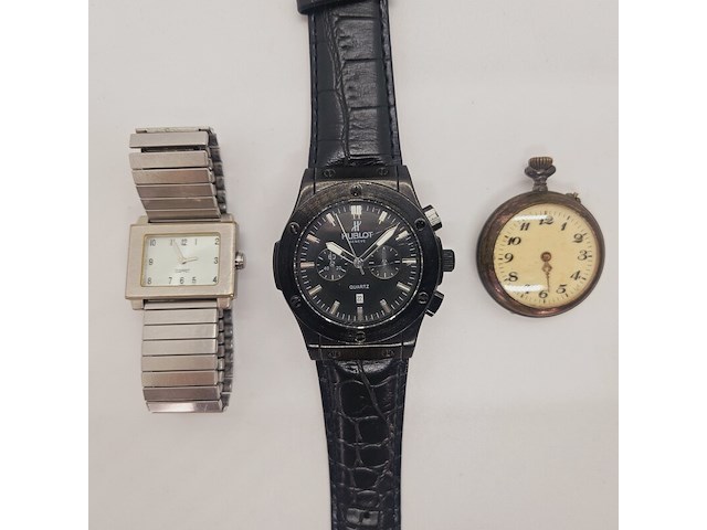 Partij horloges - hublot, esprit, zakhorloge - afbeelding 1 van  7