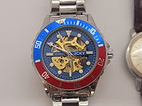 Partij horloges - junghans, remova, jcky - afbeelding 2 van  7