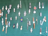 Partij horloges. o.a. vintage seiko chronograaf, tissot