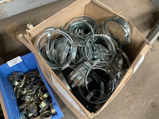 Partij hose clips - afbeelding 1 van  1