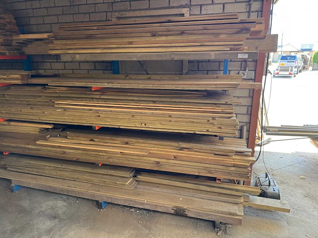 Partij hout - bouwhout - afbeelding 2 van  8