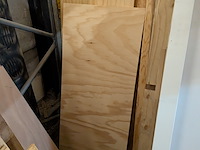 Partij hout- en plaatmateriaal - afbeelding 20 van  33