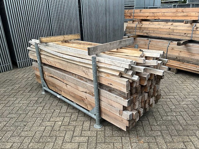Partij hout balken - afbeelding 4 van  4