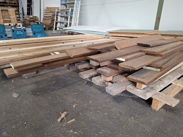 Partij hout en gips - afbeelding 5 van  20