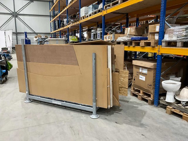 Partij hout en houten platen - afbeelding 4 van  7