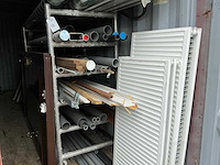 Partij hout en installatie materiaal - afbeelding 2 van  6