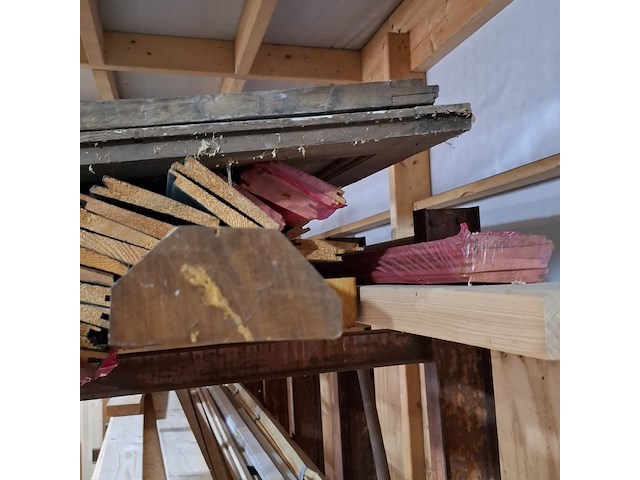 Partij hout en plaatmateriaal - afbeelding 7 van  9