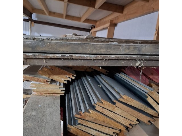 Partij hout en plaatmateriaal - afbeelding 9 van  9