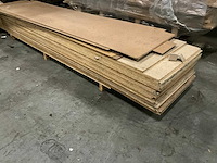 Partij hout o.a. underlayment, hardboard, spaanplaat - afbeelding 2 van  7