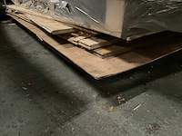 Partij hout o.a. underlayment, hardboard, spaanplaat - afbeelding 6 van  7