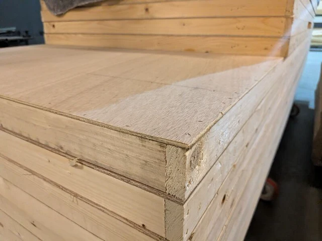 Partij hout plaatmateriaal en balken | beursstand - afbeelding 5 van  14