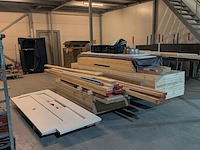 Partij hout plaatmateriaal en balken | beursstand - afbeelding 7 van  14