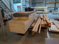 Partij hout plaatmateriaal en balken | beursstand - afbeelding 9 van  14