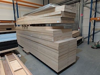 Partij hout plaatmateriaal en balken - afbeelding 6 van  8