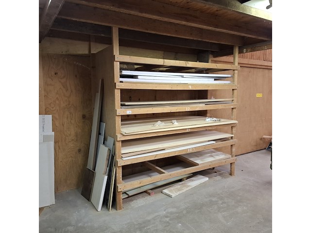 Partij hout plaatmateriaal - afbeelding 2 van  23