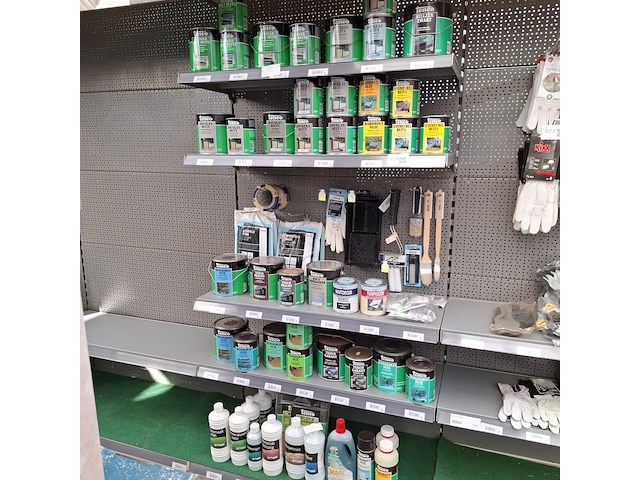 Partij houtbeschermingsmiddelen o.a. tenco - afbeelding 1 van  50