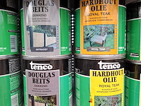 Partij houtbeschermingsmiddelen o.a. tenco - afbeelding 49 van  50