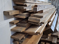 Partij houten balken en planken - afbeelding 4 van  14