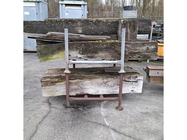 Partij houten balken en planken - afbeelding 6 van  6