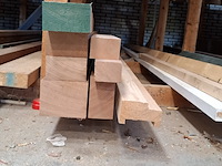 Partij houten balken in 3x vak - afbeelding 4 van  9