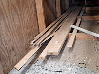 Partij houten balken in 3x vak - afbeelding 8 van  9