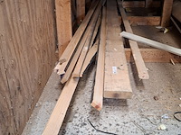 Partij houten balken in 3x vak - afbeelding 9 van  9