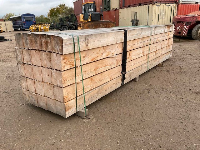 Partij houten balken - afbeelding 6 van  6