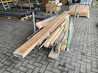 Partij houten balken - afbeelding 2 van  3