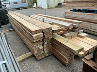 Partij houten balken - afbeelding 4 van  4