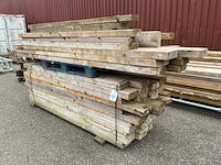 Partij houten balken - afbeelding 3 van  6