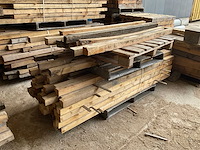 Partij houten balken - afbeelding 3 van  6