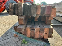 Partij houten balken - afbeelding 4 van  4