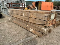 Partij houten balken - afbeelding 3 van  6
