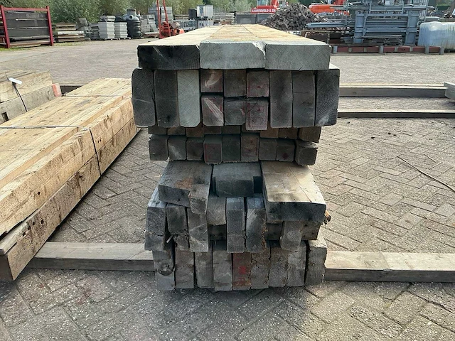 Partij houten balken - afbeelding 5 van  6
