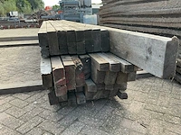 Partij houten balken - afbeelding 3 van  4