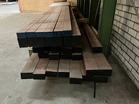 Partij houten balken - afbeelding 4 van  7