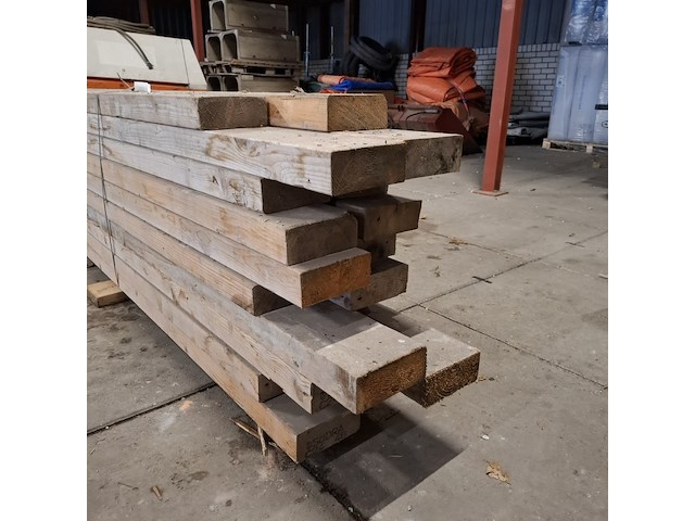 Partij houten balken - afbeelding 7 van  16