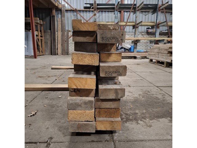 Partij houten balken - afbeelding 11 van  16