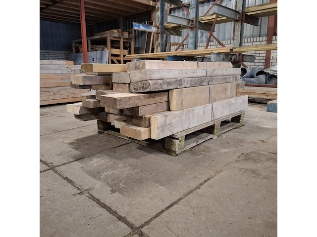 Partij houten balken - afbeelding 2 van  9