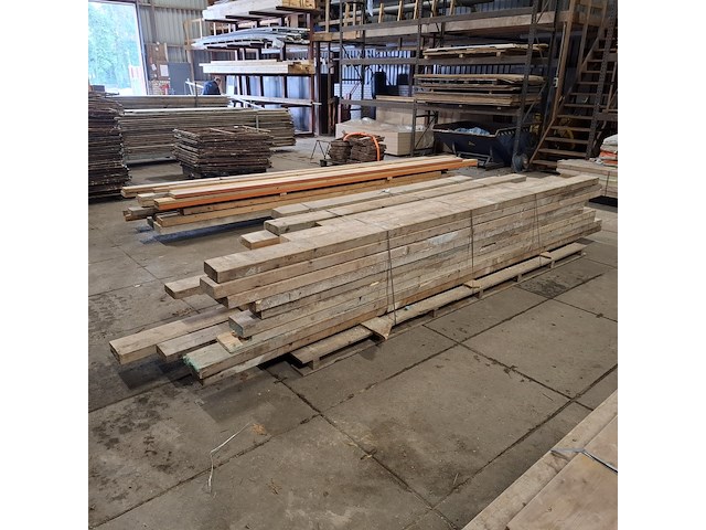 Partij houten balken - afbeelding 6 van  14