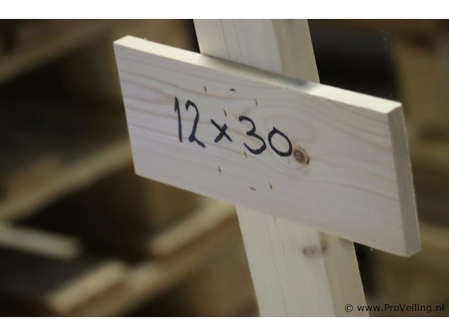 Partij houten balken/latten - afbeelding 3 van  16