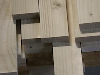 Partij houten balken/latten - afbeelding 7 van  16