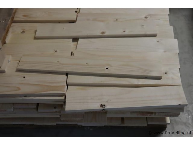 Partij houten balken/latten - afbeelding 10 van  16