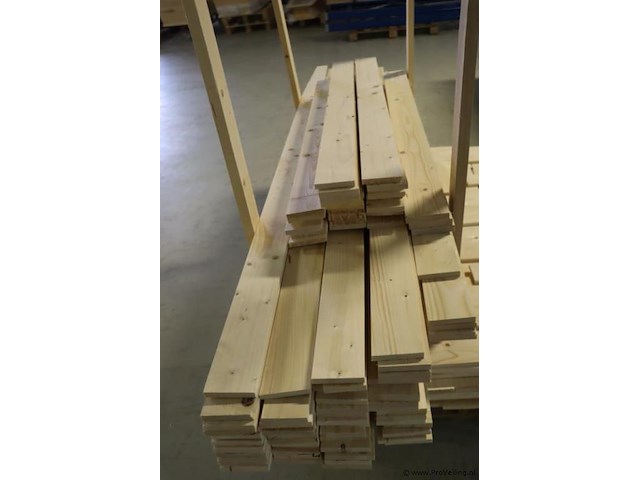 Partij houten balken/latten - afbeelding 11 van  16