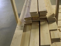 Partij houten balken/latten - afbeelding 11 van  16