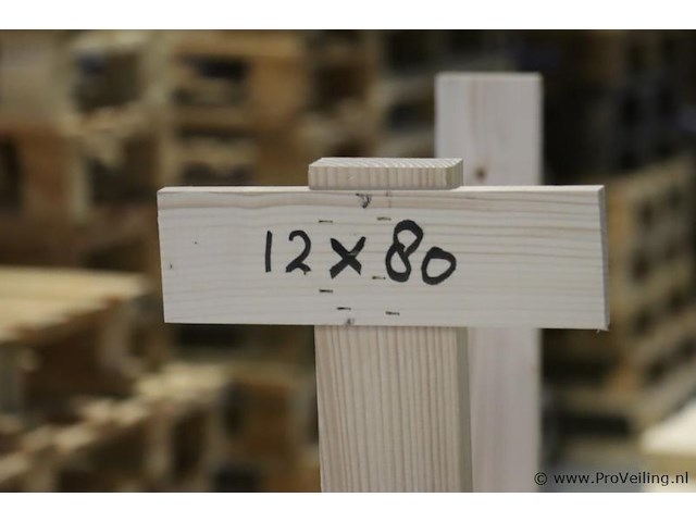 Partij houten balken/latten - afbeelding 13 van  16
